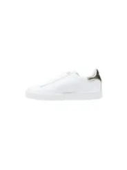 "Ea7 Sneakers im Sale | EA7 Damen-Sneaker Herbst/Winter - Goldene Slip-On Ledersneaker mit Schnürverschluss online kaufen"|Planet-Deluxe