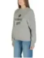 "Tommy Hilfiger Jeans Sweatshirts im Sale | Tommy Hilfiger Jeans Damen Fleece Pullover in Grau mit Druck – Bio-Baumwolle, Herbst/Winter Kollektion online kaufen"|Planet-Deluxe