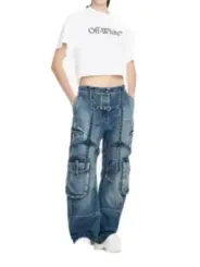 "Off-White Jeans im Sale | Off-white - Off-white Jeans Donna online kaufen"|Planet-Deluxe