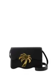"Palm Angels Einzelstücke & Seltenheiten im Sale | Palm Angels Damen Umhängetasche Schwarz aus Leder - Exklusive Herbst/Winter Kollektion  online kaufen"|Planet-Deluxe