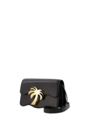 "Palm Angels Einzelstücke & Seltenheiten im Sale | Palm Angels Damen Umhängetasche Schwarz aus Leder - Exklusive Herbst/Winter Kollektion  online kaufen"|Planet-Deluxe