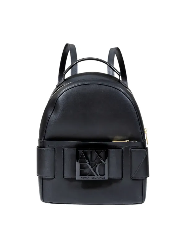 Armani Exchange Damen Rucksack Schwarz - Stilvoll & Vielseitig