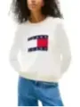 "Tommy Hilfiger Jeans Pullover im Sale | Tommy Hilfiger Jeans - Tommy Hilfiger Jeans Maglia Donna online kaufen"|Planet-Deluxe
