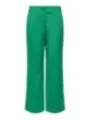 Grüne Hose mit weitem Bein