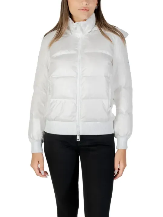 "Armani Exchange Jacken im Sale | Armani Exchange Damenjacke Herbst/Winter Weiß online kaufen"|Planet-Deluxe