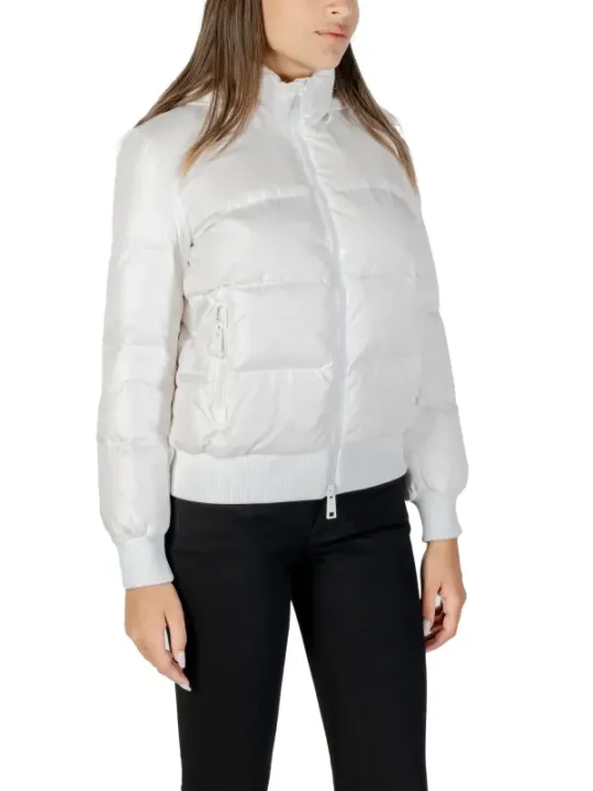 "Armani Exchange Jacken im Sale | Armani Exchange Damenjacke Herbst/Winter Weiß online kaufen"|Planet-Deluxe