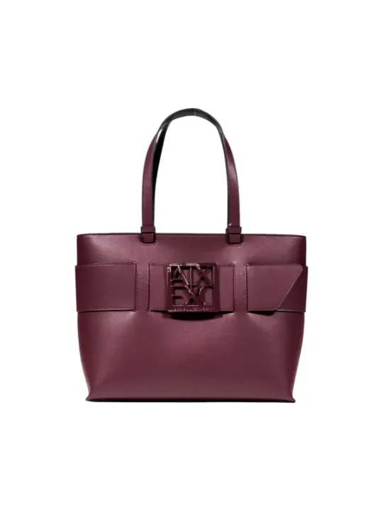 "Armani Exchange Einzelstücke & Seltenheiten im Sale | Armani Exchange Bordeaux Handtasche für Damen – Elegante Herbst/Winter Tasche mit Reißverschluss und Innentaschen, 29x31x15  online kaufen"|Planet-Deluxe