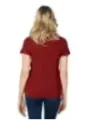 Rotes Levi's Baumwoll-T-Shirt Damen