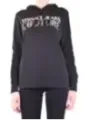 "Versace Jeans Couture Sweatshirts im Sale | Versace Jeans Couture Damen Kapuzenfleece in Schwarz mit Druckmuster - Herbst/Winter Kollektion, 100% Baumwolle, Artikelcode: V_ online kaufen"|Planet-Deluxe