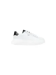 "Liu Jo Sneakers im Sale | Liu Jo Damen-Sneakers Herbst/Winter – Weiße Slip-On Turnschuhe mit Schnürverschluss aus Kunstleder online kaufen"|Planet-Deluxe