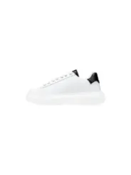"Liu Jo Sneakers im Sale | Liu Jo Damen-Sneakers Herbst/Winter – Weiße Slip-On Turnschuhe mit Schnürverschluss aus Kunstleder online kaufen"|Planet-Deluxe