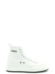"Dsquared2 Sneakers im Sale | Dsquared2 Damen-Sneakers - Sportliche Frühlings-/Sommer-Schuhe in Weiß mit Schnürverschluss, Artikelcode: V_27738 online kaufen"|Planet-Deluxe
