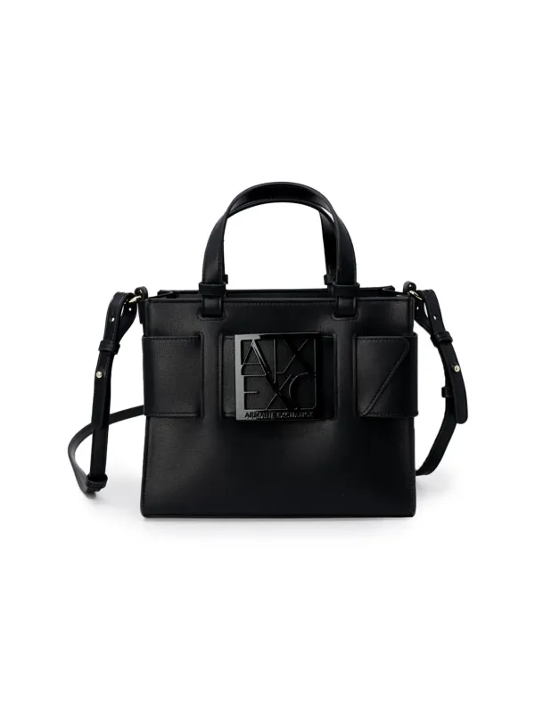 "Armani Exchange Einzelstücke & Seltenheiten im Sale | Armani Exchange Herbst-Winter Damenhandtasche Schwarz online kaufen"|Planet-Deluxe