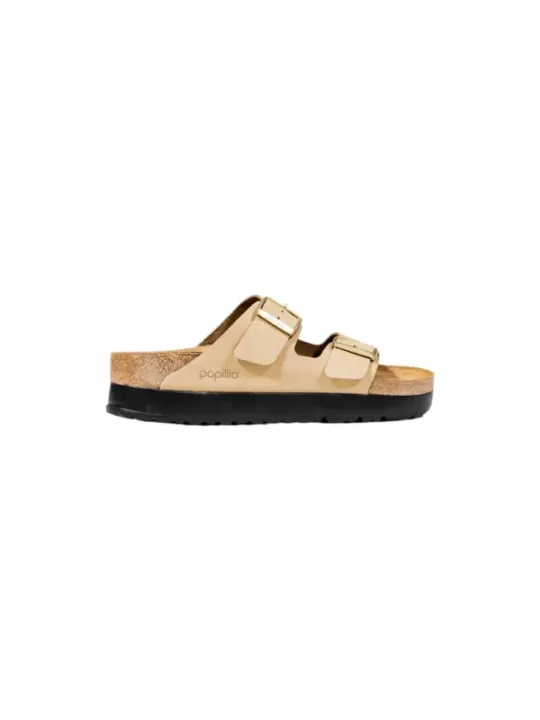 "Birkenstock Pantoletten im Sale | Birkenstock Damen Pantoletten Beige - Herbst/Winter Kollektion 1028379 - Bequeme Gummisohle, 100% Synthetisch online kaufen"|Planet-Deluxe