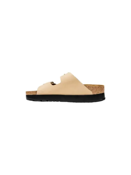 "Birkenstock Pantoletten im Sale | Birkenstock Damen Pantoletten Beige - Herbst/Winter Kollektion 1028379 - Bequeme Gummisohle, 100% Synthetisch online kaufen"|Planet-Deluxe
