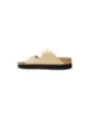 "Birkenstock Pantoletten im Sale | Birkenstock Damen Pantoletten Beige - Herbst/Winter Kollektion 1028379 - Bequeme Gummisohle, 100% Synthetisch online kaufen"|Planet-Deluxe