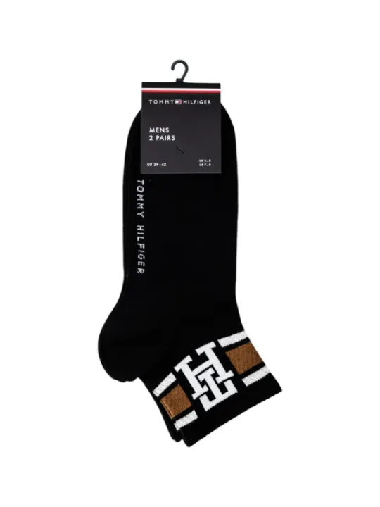 "Tommy Hilfiger Socken & Strümpfe im Sale | Tommy Hilfiger Herren Bio Baumwolle Unterwäsche Schwarz online kaufen"|Planet-Deluxe