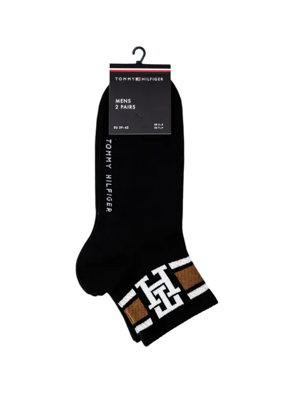 "Tommy Hilfiger Socken & Strümpfe im Sale | Tommy Hilfiger Herren Bio Baumwolle Unterwäsche Schwarz online kaufen"|Planet-Deluxe