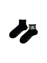"Tommy Hilfiger Socken & Strümpfe im Sale | Tommy Hilfiger Herren Bio Baumwolle Unterwäsche Schwarz online kaufen"|Planet-Deluxe