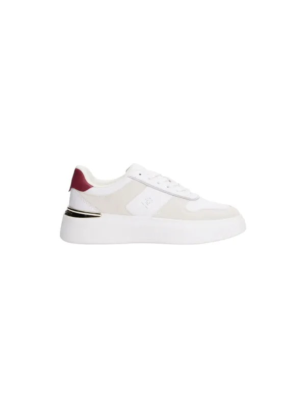 "Tommy Hilfiger Sneakers im Sale | Tommy Hilfiger Damen Herbst/Winter Sneaker - Weiße Ledersneaker mit Schnürung und Gummisohle (Artikelcode: FW0FW08632) online kaufen"|Planet-Deluxe "Tommy Hilfiger Sneakers im Sale | Tommy Hilfiger Damen Herbst/Winter Sneaker - Weiße Ledersneaker mit Schnürung und Gummisohle (Artikelcode: FW0FW08632) online kaufen"|Planet-Deluxe