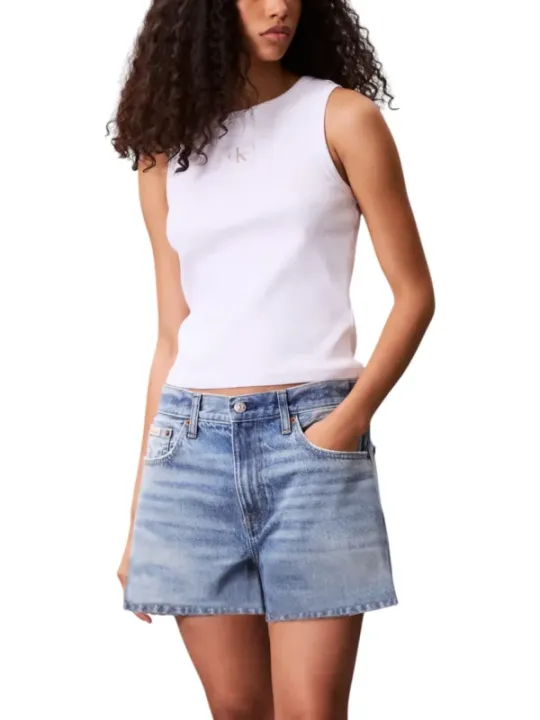 "Calvin Klein Jeans Tanktops im Sale | Calvin Klein Jeans - Calvin Klein Jeans Canotta Donna online kaufen"|Planet-Deluxe
