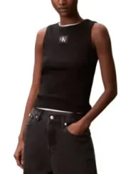 "Calvin Klein Jeans Tanktops im Sale | Calvin Klein Jeans - Calvin Klein Jeans Canotta Donna online kaufen"|Planet-Deluxe