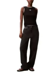 "Calvin Klein Jeans Tanktops im Sale | Calvin Klein Jeans - Calvin Klein Jeans Canotta Donna online kaufen"|Planet-Deluxe