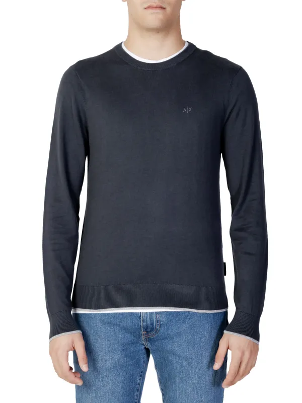 Grauer Armani Exchange Strickpullover Grauer Armani Exchange Strickpullover