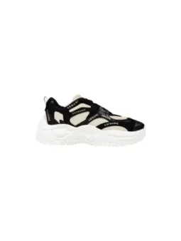 Armani Exchange Damen-Sneakers: Stilvolle Schwarz-Schuhe