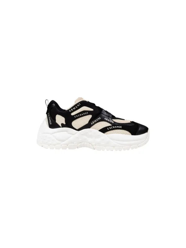 "Armani Exchange Sneakers im Sale | Armani Exchange Damen-Sneakers - Stilvolle Herbst/Winter Sneaker in Schwarz mit Schnürverschluss und Gummisohle online kaufen"|Planet-Deluxe "Armani Exchange Sneakers im Sale | Armani Exchange Damen-Sneakers - Stilvolle Herbst/Winter Sneaker in Schwarz mit Schnürverschluss und Gummisohle online kaufen"|Planet-Deluxe
