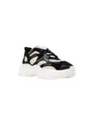 "Armani Exchange Sneakers im Sale | Armani Exchange Damen-Sneakers - Stilvolle Herbst/Winter Sneaker in Schwarz mit Schnürverschluss und Gummisohle  online kaufen"|Planet-Deluxe
