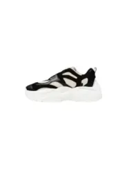 "Armani Exchange Sneakers im Sale | Armani Exchange Damen-Sneakers - Stilvolle Herbst/Winter Sneaker in Schwarz mit Schnürverschluss und Gummisohle  online kaufen"|Planet-Deluxe