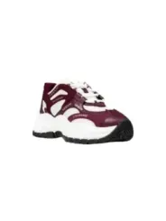 "Armani Exchange Sneakers im Sale | Armani Exchange Damen Sneaker - Violett Herbst/Winter Kollektion | Modische Bänder & Gummisohle | Artikelcode: XDX120 XV708 online kaufen"|Planet-Deluxe