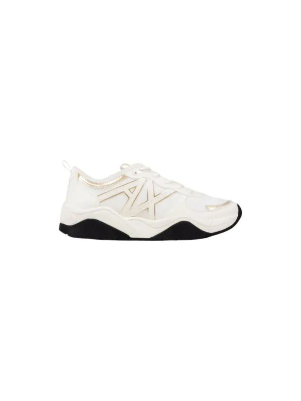 "Armani Exchange Sneakers im Sale | Armani Exchange Damen Sneakers - Goldene Herbst/Winter Schnürschuhe mit Gummisohle (Artikelcode: XDX039 XV311) - 100% Polyester online kaufen"|Planet-Deluxe "Armani Exchange Sneakers im Sale | Armani Exchange Damen Sneakers - Goldene Herbst/Winter Schnürschuhe mit Gummisohle (Artikelcode: XDX039 XV311) - 100% Polyester online kaufen"|Planet-Deluxe