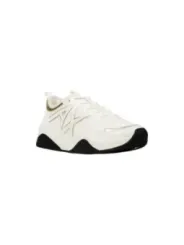 "Armani Exchange Sneakers im Sale | Armani Exchange Damen Sneakers - Goldene Herbst/Winter Schnürschuhe mit Gummisohle (Artikelcode: XDX039 XV311) - 100% Polyester online kaufen"|Planet-Deluxe