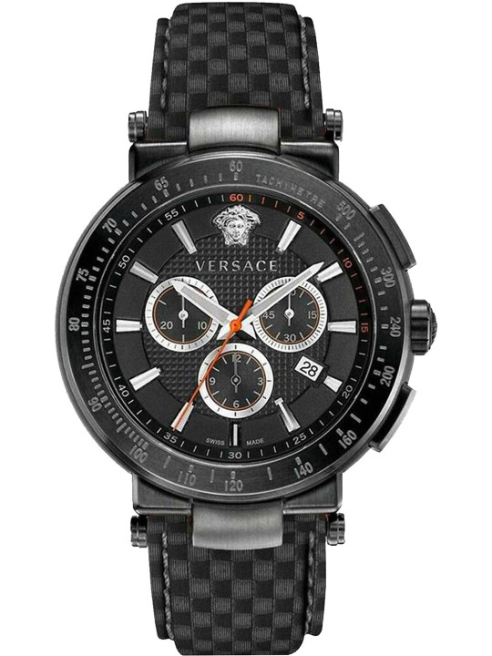 Schwarze Versace VEFG02020 Herrenuhr