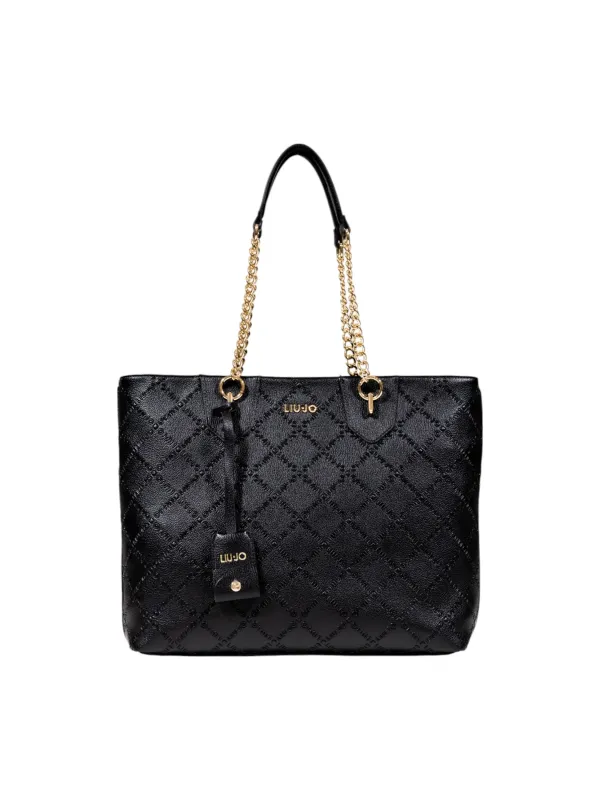 "Liu Jo Einzelstücke & Seltenheiten im Sale | Liu Jo Damen Handtasche Schwarz Herbst Winter 36x28x13 online kaufen"|Planet-Deluxe