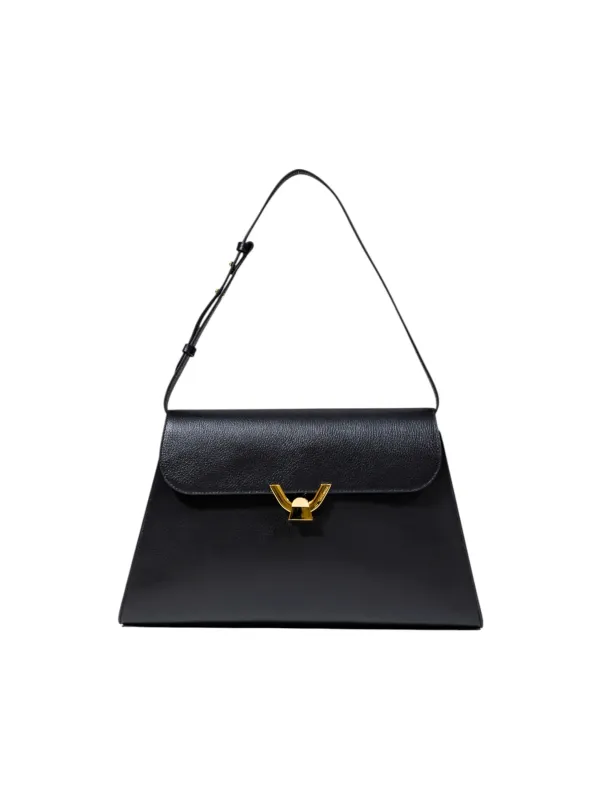 "Coccinelle Einzelstücke & Seltenheiten im Sale | Coccinelle Lederhandtasche Schwarz Damen Frühjahr/Sommer online kaufen"|Planet-Deluxe