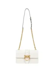 "Pinko Einzelstücke & Seltenheiten im Sale | Pinko Damen Umhängetasche Weiß HW Kollektion 27x18x8 online kaufen"|Planet-Deluxe