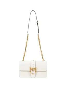 "Exklusive Pinko Umhängetasche Weiß – HW Kollektion"