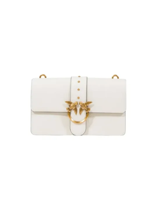 "Pinko Einzelstücke & Seltenheiten im Sale | Pinko Damen Umhängetasche Weiß HW Kollektion 27x18x8 online kaufen"|Planet-Deluxe