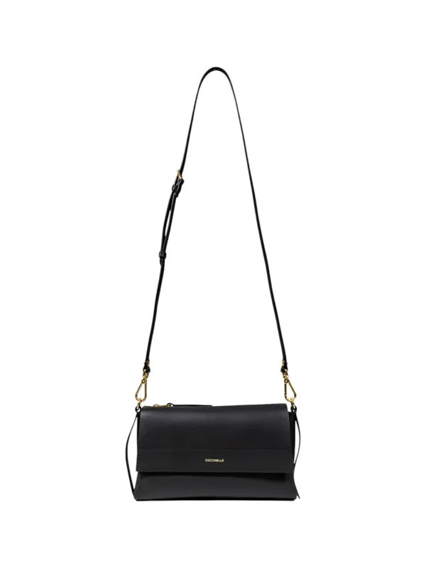 "Coccinelle Einzelstücke & Seltenheiten im Sale | Coccinelle Damen Handtasche - Herbst/Winter Kollektion - Schwarze Leder Tasche mit Druckknopfverschluss und Schulterriemen - 16x online kaufen"|Planet-Deluxe "Coccinelle Einzelstücke & Seltenheiten im Sale | Coccinelle Damen Handtasche - Herbst/Winter Kollektion - Schwarze Leder Tasche mit Druckknopfverschluss und Schulterriemen - 16x online kaufen"|Planet-Deluxe