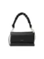 "Coccinelle Einzelstücke & Seltenheiten im Sale | Coccinelle Damen Handtasche - Herbst/Winter Kollektion - Schwarze Leder Tasche mit Druckknopfverschluss und Schulterriemen - 16x online kaufen"|Planet-Deluxe