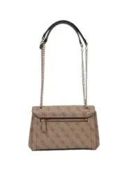 "Guess Einzelstücke & Seltenheiten im Sale | GUESS Damen Handtasche Herbst/Winter - Stilvolle Braune Drucktasche mit Druckknopfverschluss und Praktischen Innen- und Außenta online kaufen"|Planet-Deluxe