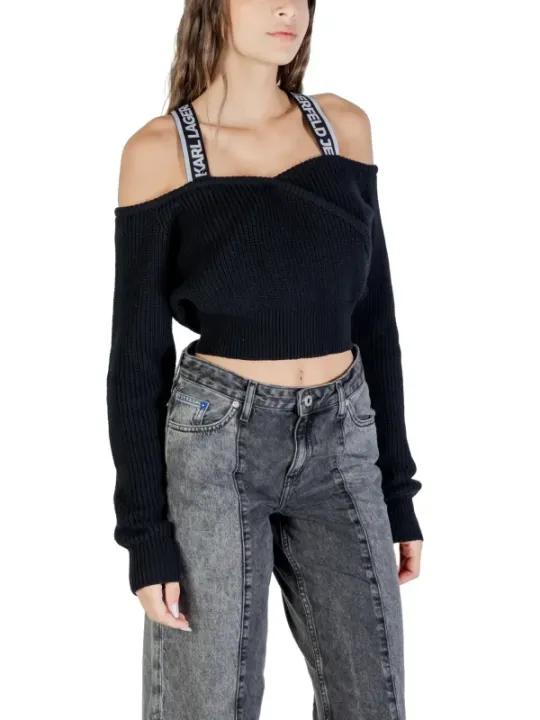 "Karl Lagerfeld Jeans Pullover im Sale | Karl Lagerfeld Jeans - Karl Lagerfeld Jeans Maglia Donna online kaufen"|Planet-Deluxe