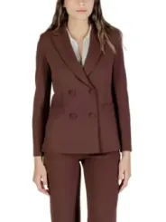 "Rinascimento Blazer im Sale | Rinascimento Damen Kostümjacke – Elegante Herbst/Winter Blazer in Braun mit Knopfverschluss und V-Ausschnitt, Artikelcode: CF online kaufen"|Planet-Deluxe