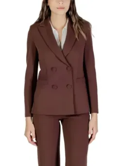 Rinascimento Damen Blazer - Braune Eleganz für Herbst/Winter