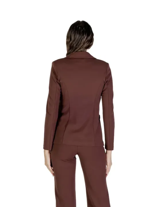 "Rinascimento Blazer im Sale | Rinascimento Damen Kostümjacke – Elegante Herbst/Winter Blazer in Braun mit Knopfverschluss und V-Ausschnitt, Artikelcode: CF online kaufen"|Planet-Deluxe