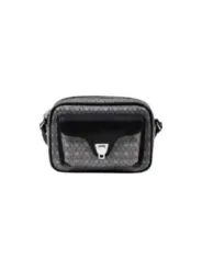 "Coccinelle Einzelstücke & Seltenheiten im Sale | Coccinelle Damen Umhängetasche - Graue Leder-Tasche mit Print und Reißverschluss für Frühling/Sommer online kaufen"|Planet-Deluxe
