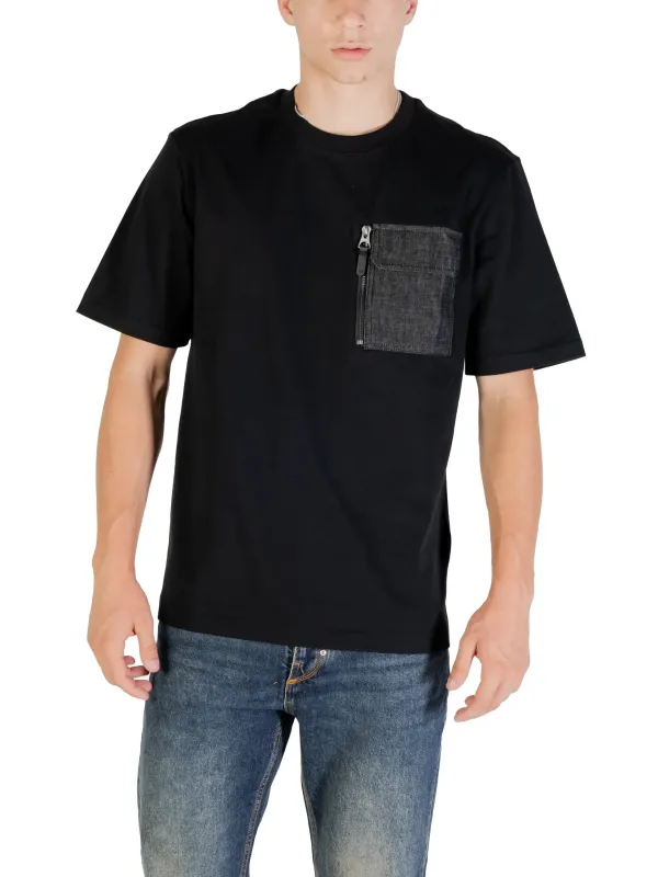 "Antony Morato T-Shirts im Sale | Antony Morato Herren T-Shirt Schwarz Herbst/Winter online kaufen"|Planet-Deluxe